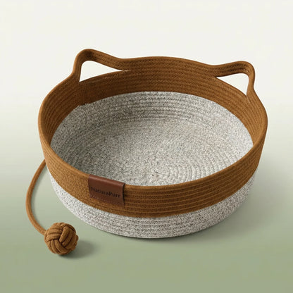 Cesta NaturaPurr™ — Rascador Natural 3 en 1