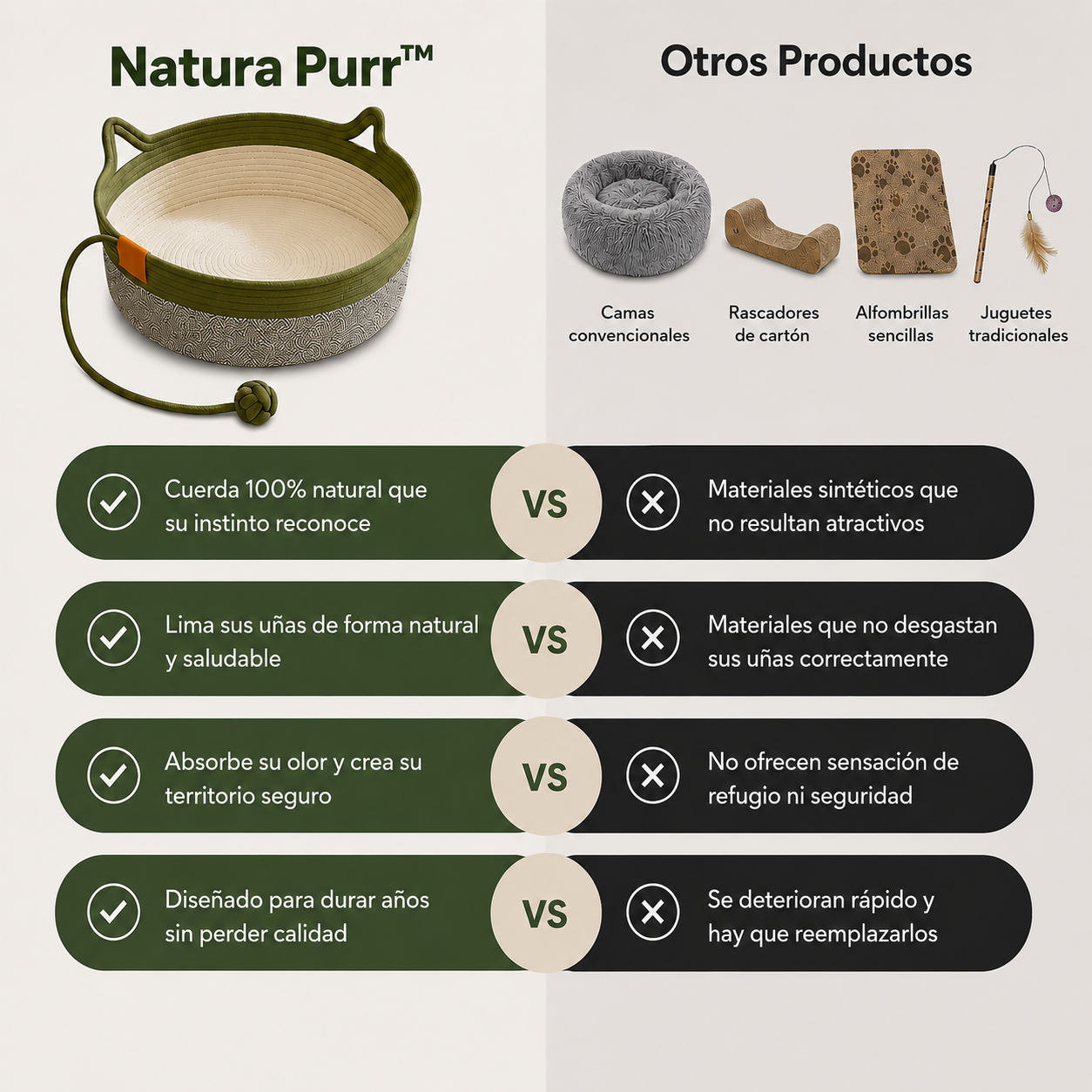NaturaPurr™ — El Primer Territorio Natural Para Gatos De Interior