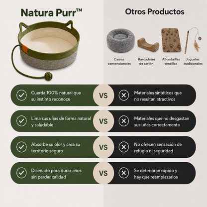 NaturaPurr™ — El Primer Territorio Natural Para Gatos De Interior